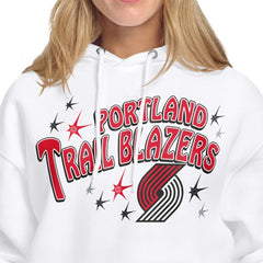 Portland Trail Blazers Starter Women's Fireworks Fleece Hoodie