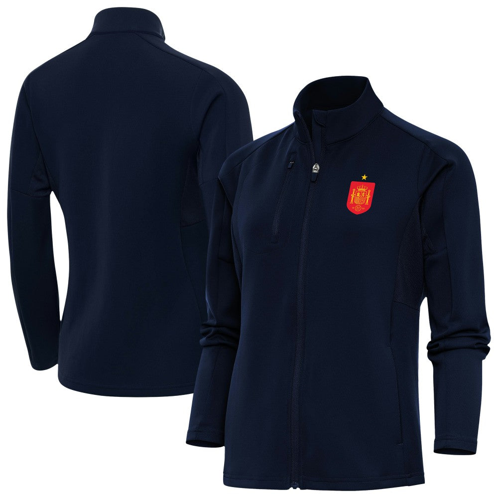 Spain National Team Antigua Women's Genesis Full-Zip Jacket
