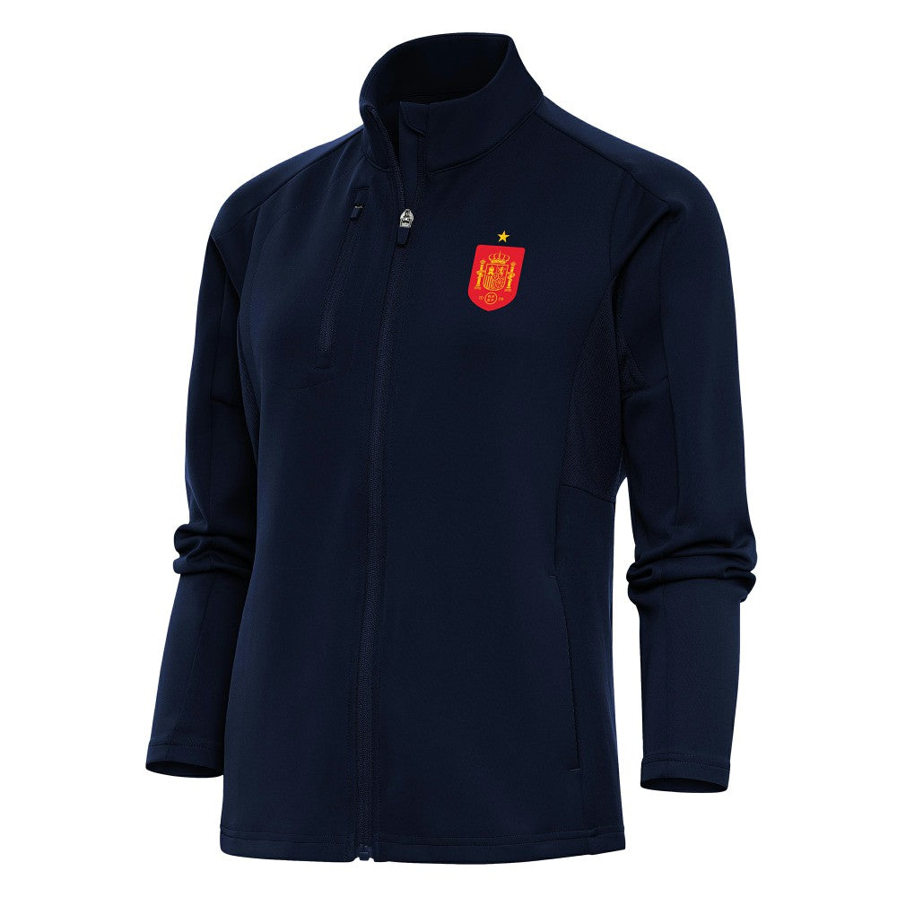 Spain National Team Antigua Women's Genesis Full-Zip Jacket