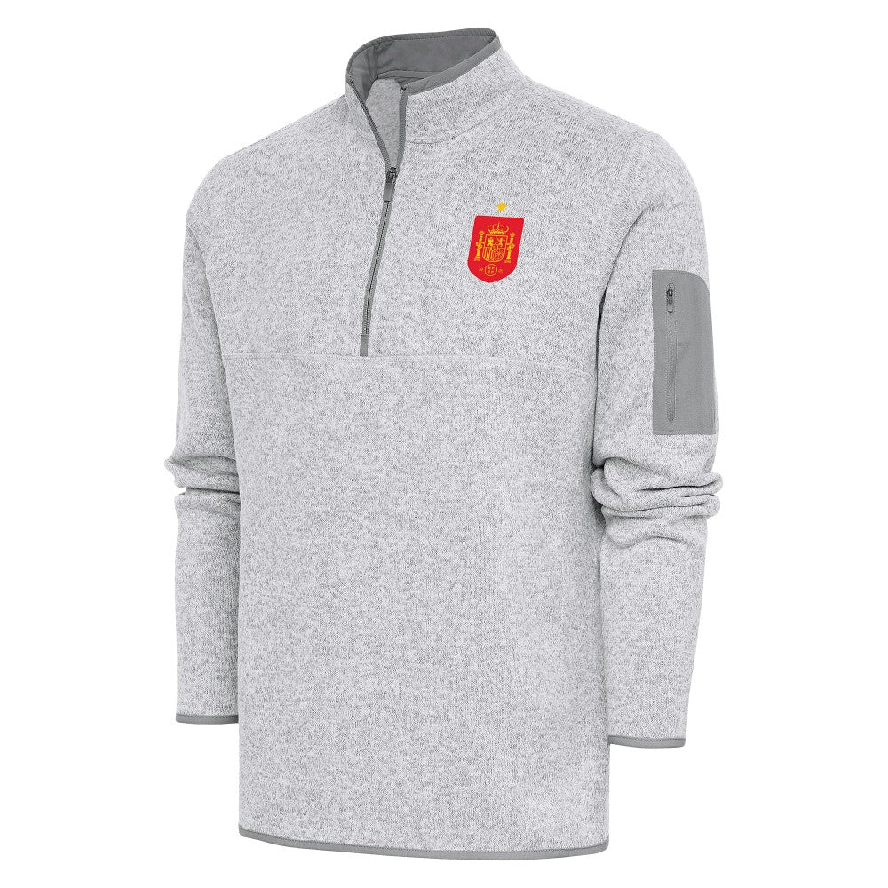 Spain National Team Antigua Elevate Quarter-Zip Pullover