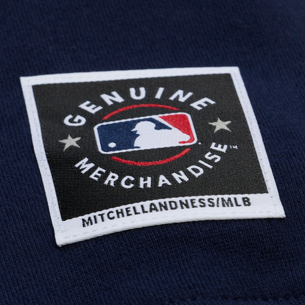Navy New York Yankees Mitchell & Ness Women's Script Sweatshirt