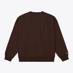 Brown San Diego Padres Mitchell & Ness Women's Script Sweatshirt