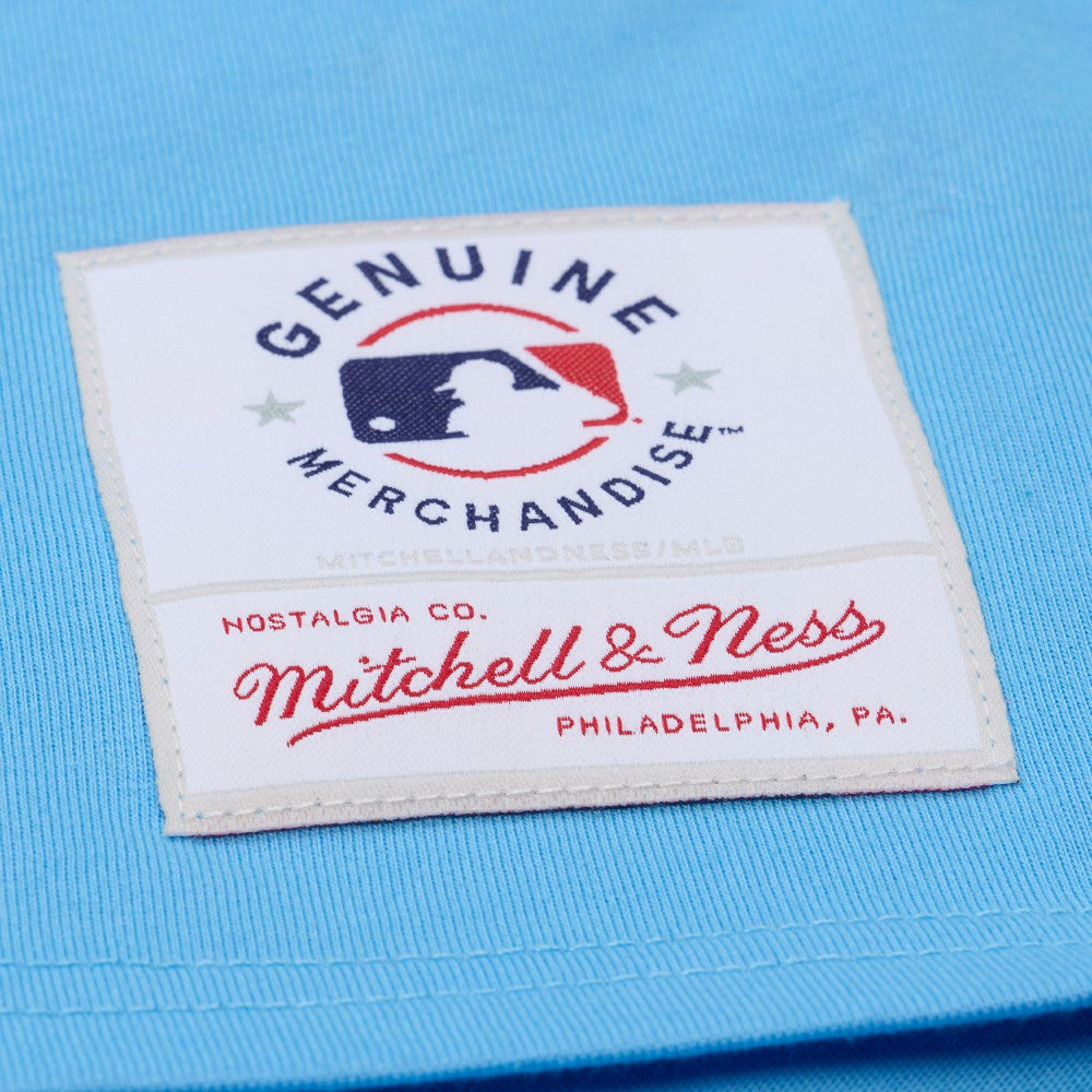 Light Blue Kansas City Royals Mitchell & Ness Women's Pep Rally Cropped Boxy T-Shirt