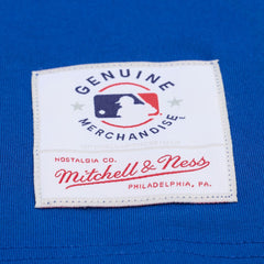Royal Philadelphia Phillies Mitchell & Ness Women's Pep Rally Cropped Boxy T-Shirt