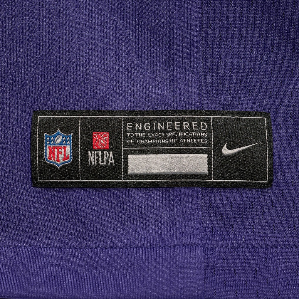 Josh Tupou  Team Game Jersey - Baltimore Ravens Jerseys