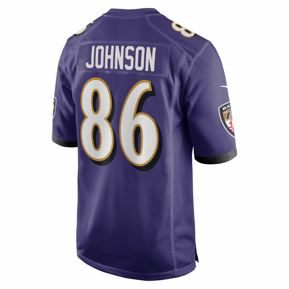 Cornelius Johnson  Team Game Jersey - Baltimore Ravens Jerseys