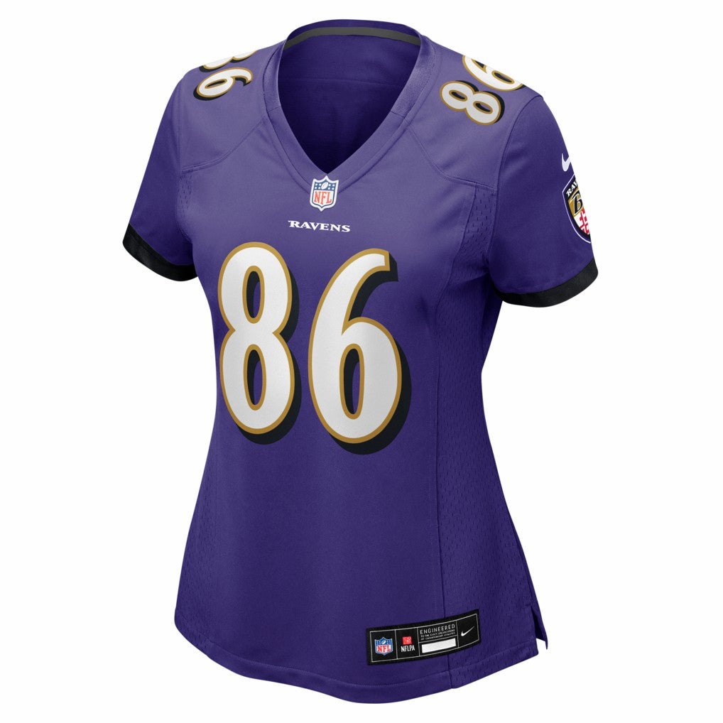 Cornelius Johnson  Women's Team Game Jersey - Baltimore Ravens Jerseys