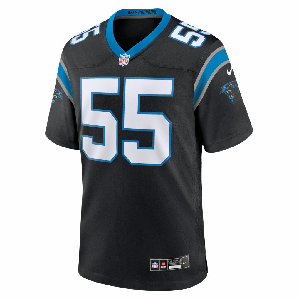 Maema Njongmeta  Team Game Jersey - Carolina Panthers Jerseys