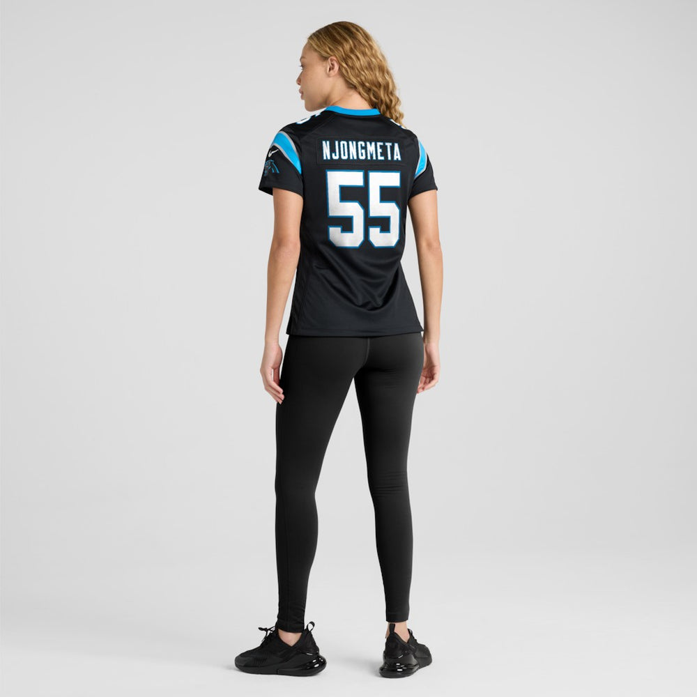 Maema Njongmeta  Women's Team Game Jersey - Carolina Panthers Jerseys