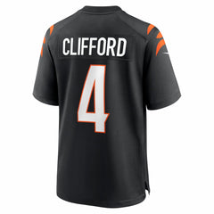 Sean Clifford  Team Game Jersey - Cincinnati Bengals Jerseys