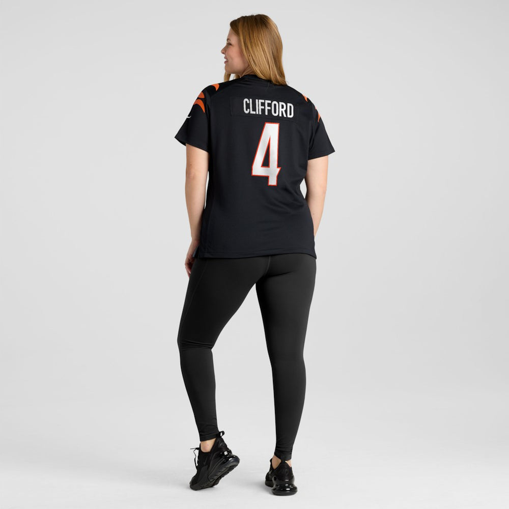 Sean Clifford  Women's Team Game Jersey - Cincinnati Bengals Jerseys