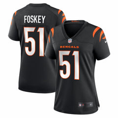 Isaiah Foskey  Women's Team Game Jersey - Cincinnati Bengals Jerseys