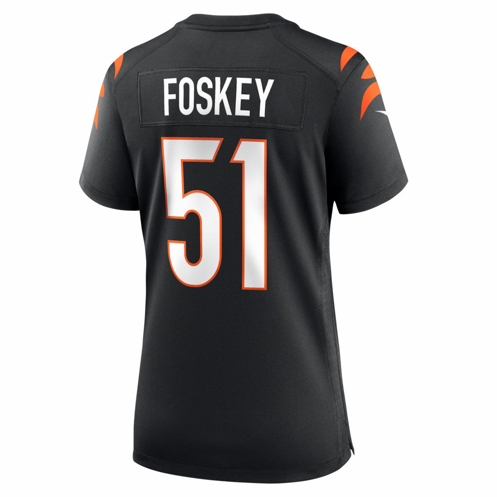 Isaiah Foskey  Women's Team Game Jersey - Cincinnati Bengals Jerseys