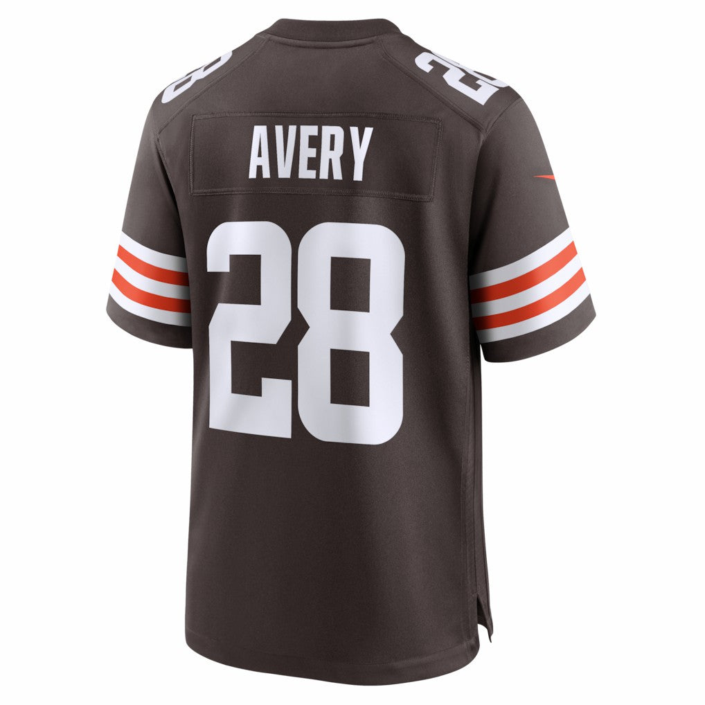 Tre Avery  Team Game Jersey - Cleveland Browns Jerseys