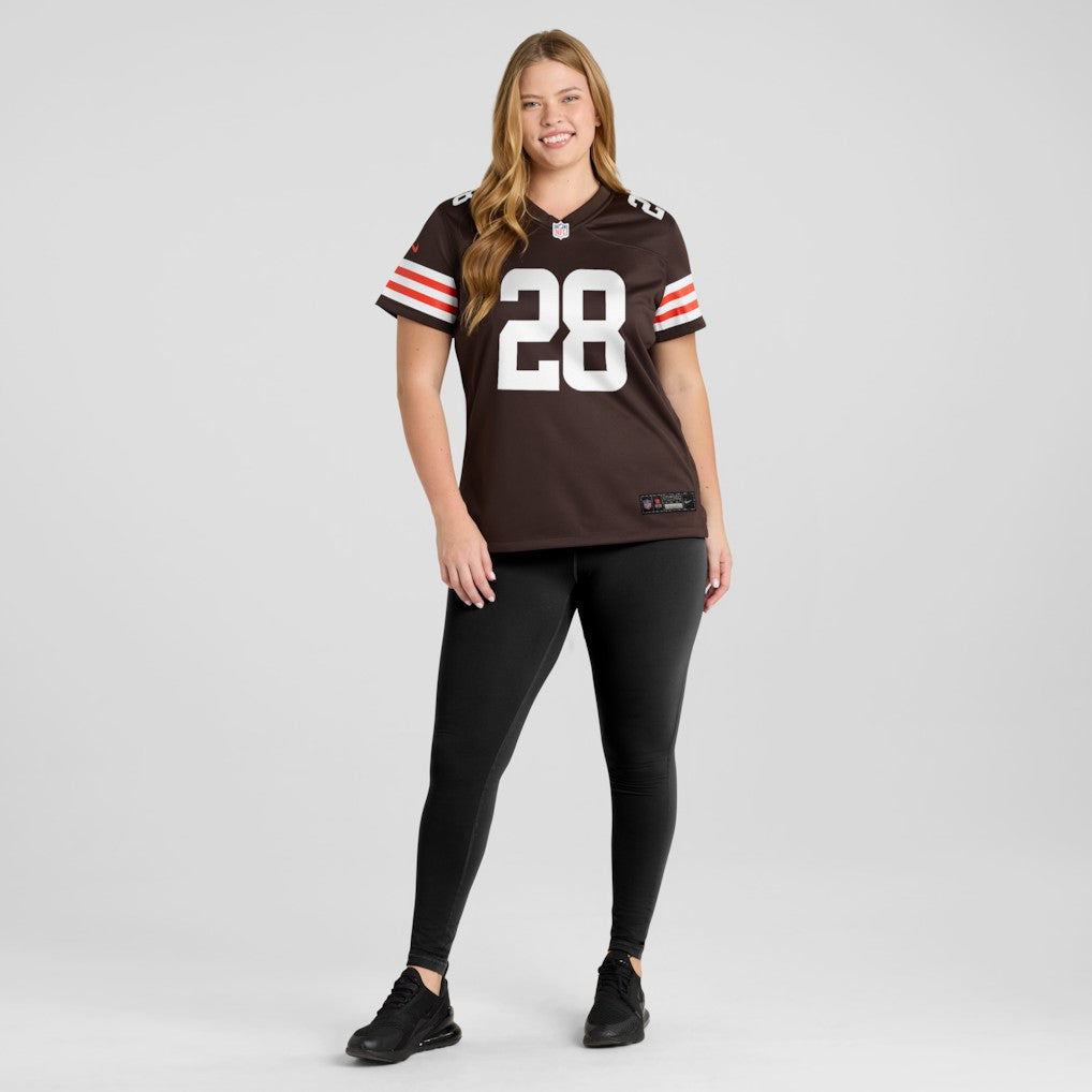 Tre Avery  Women's Team Game Jersey - Cleveland Browns Jerseys