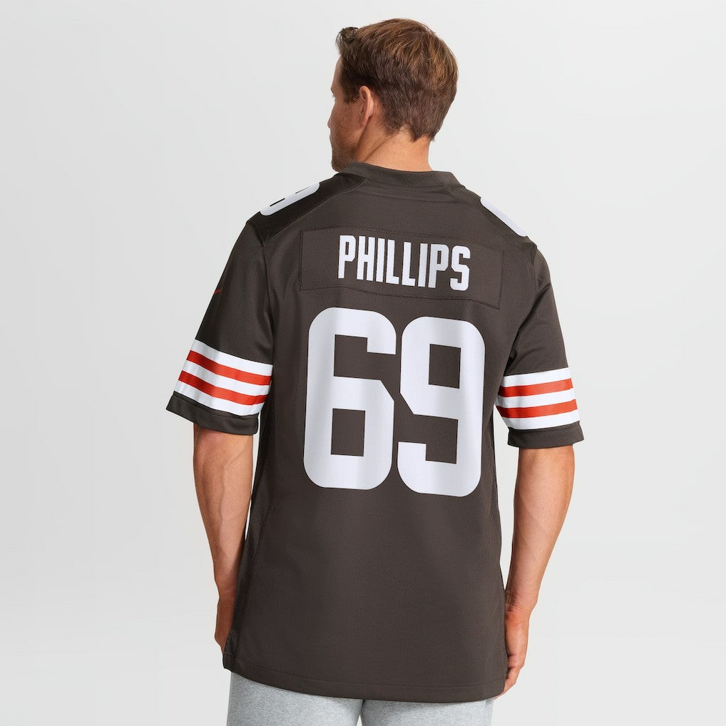 Tyre Phillips  Team Game Jersey - Cleveland Browns Jerseys
