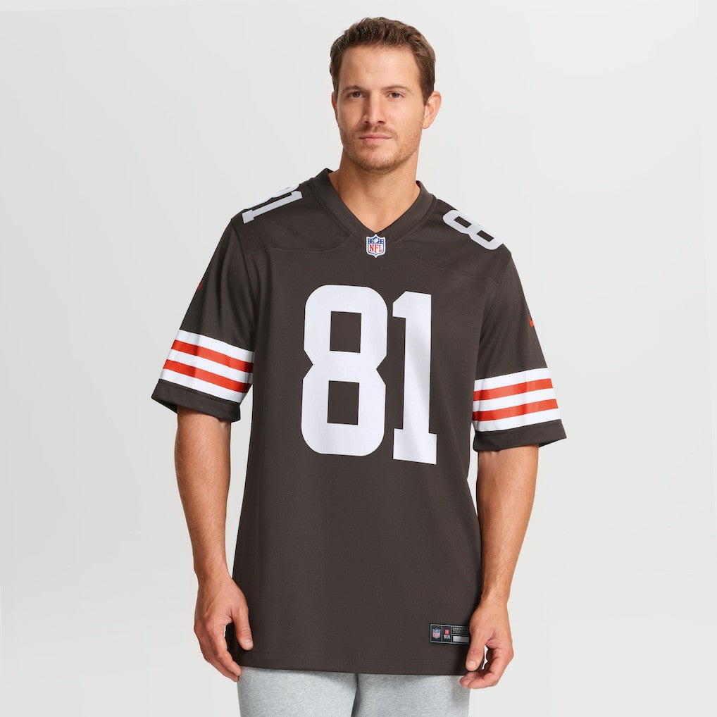 Luke Floriea  Team Game Jersey - Cleveland Browns Jerseys