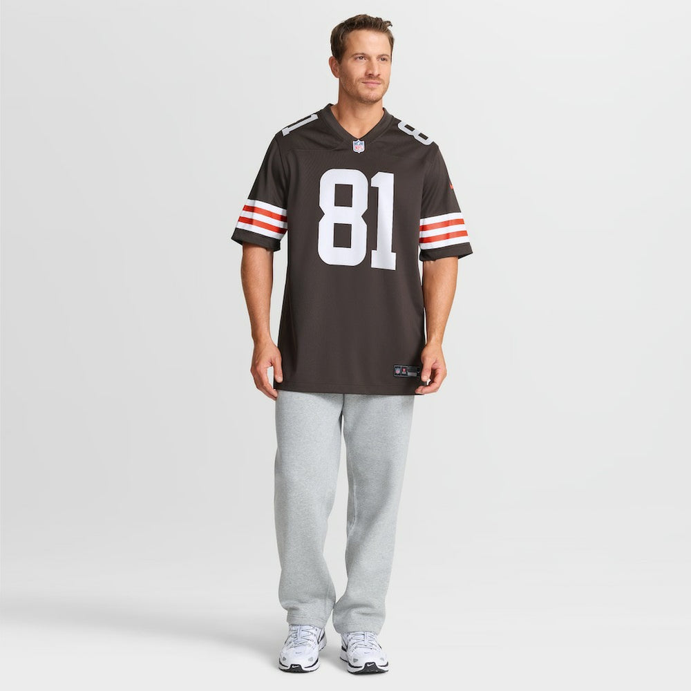 Luke Floriea  Team Game Jersey - Cleveland Browns Jerseys