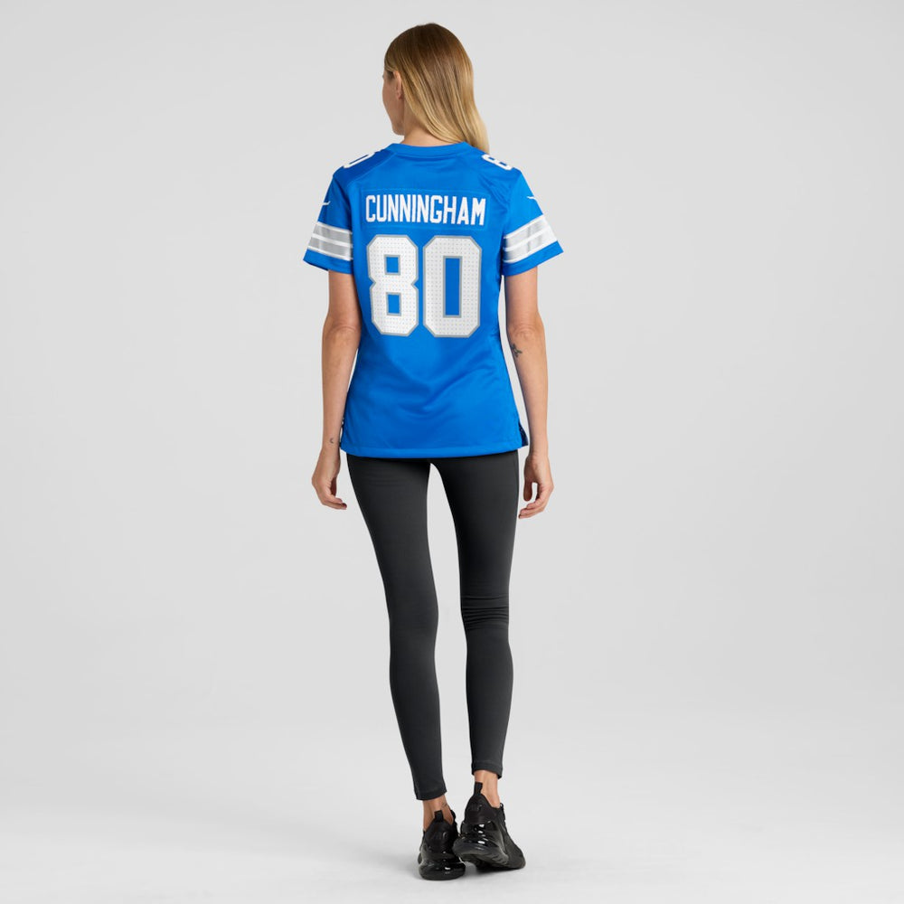 Malik Cunningham  Women's Team Game Jersey - Detroit Lions Jerseys