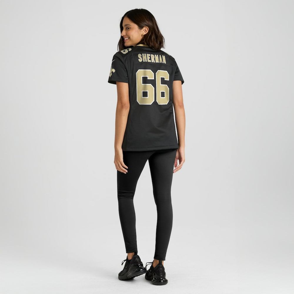 William Sherman  Women's Team Game Jersey - New Orleans Saints Jerseys