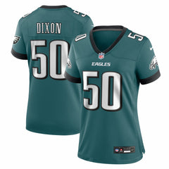 Lance Dixon  Women's Team Game Jersey - Philadelphia Eagles Jerseys