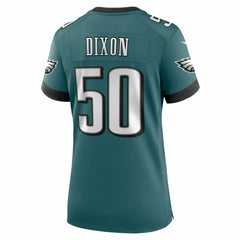 Lance Dixon  Women's Team Game Jersey - Philadelphia Eagles Jerseys