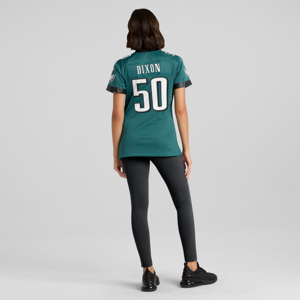 Lance Dixon  Women's Team Game Jersey - Philadelphia Eagles Jerseys