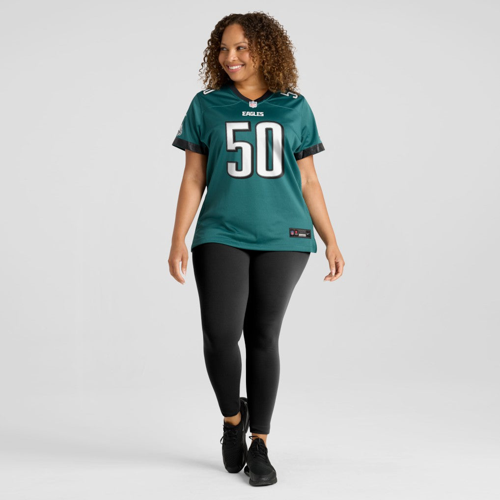Lance Dixon  Women's Team Game Jersey - Philadelphia Eagles Jerseys