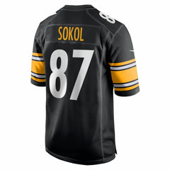 Matt Sokol  Team Game Jersey - Pittsburgh Steelers Jerseys