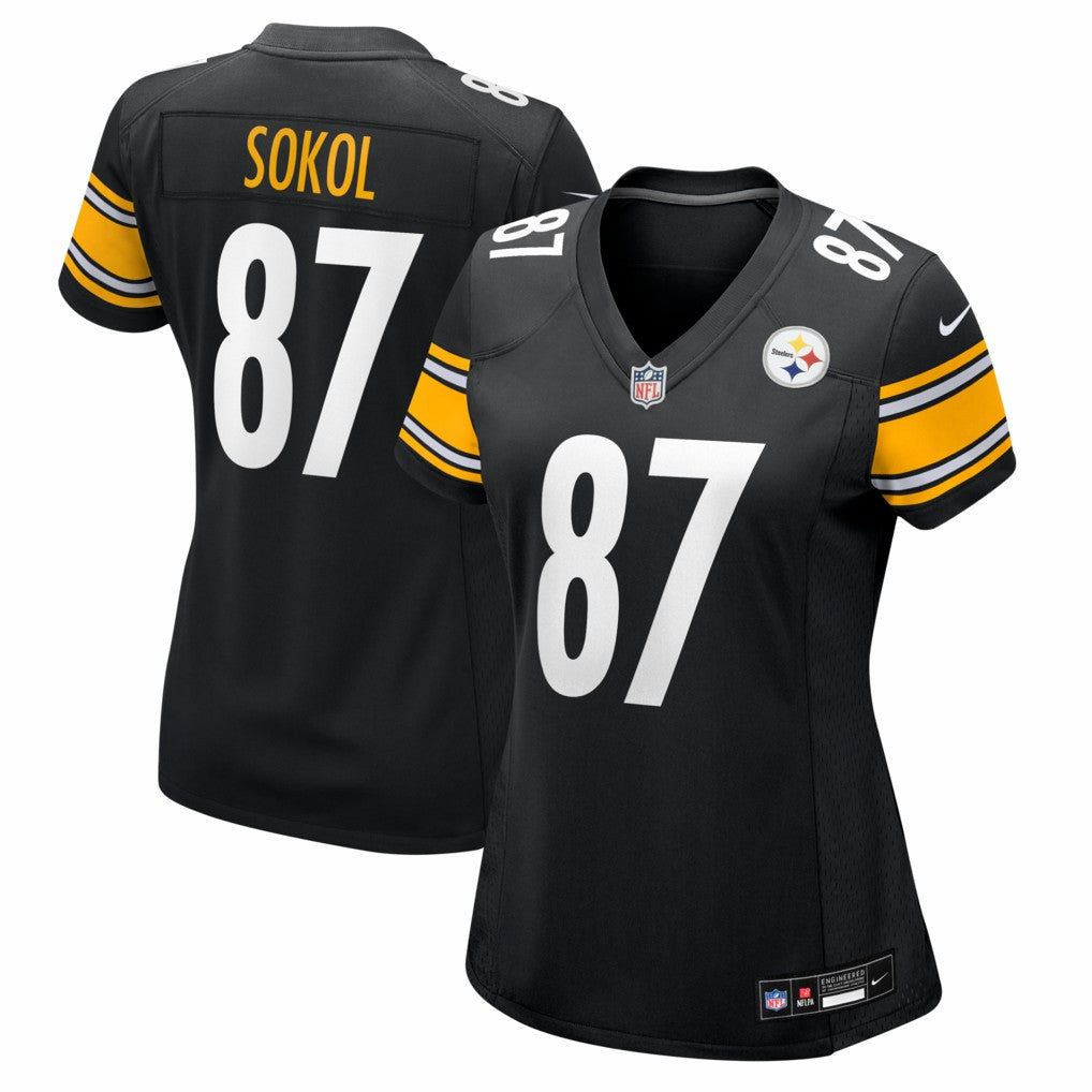 Matt Sokol  Women's Team Game Jersey - Pittsburgh Steelers Jerseys