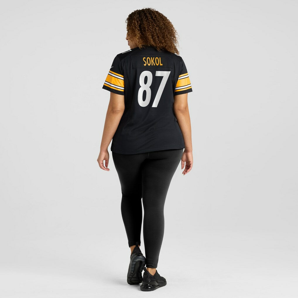 Matt Sokol  Women's Team Game Jersey - Pittsburgh Steelers Jerseys