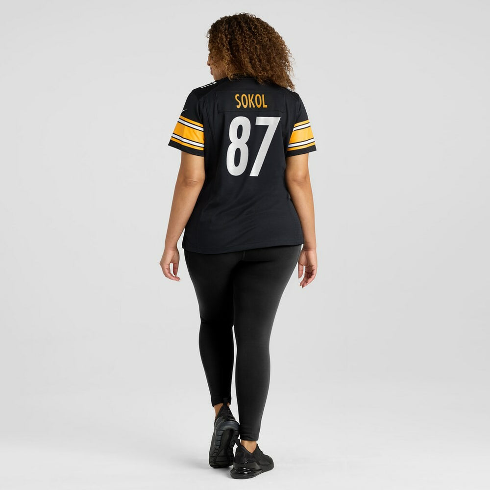 Matt Sokol  Women's Team Game Jersey - Pittsburgh Steelers Jerseys