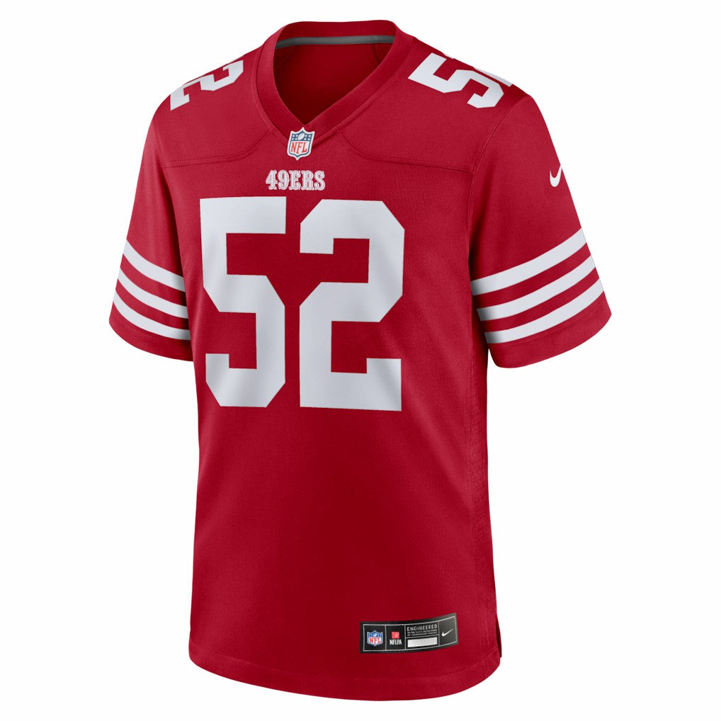 Messiah Swinson  Team Game Jersey - San Francisco 49ers Jerseys