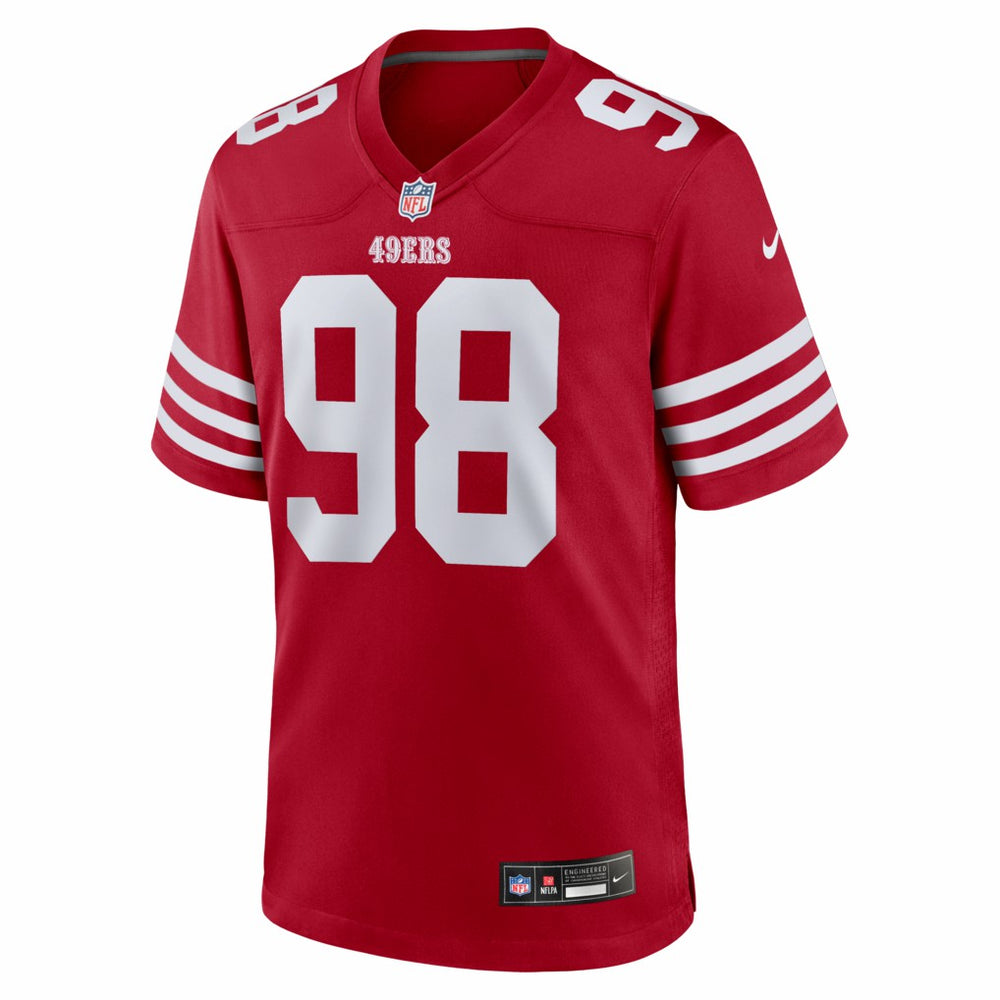 Messiah Swinson  Team Game Jersey - San Francisco 49ers Jerseys