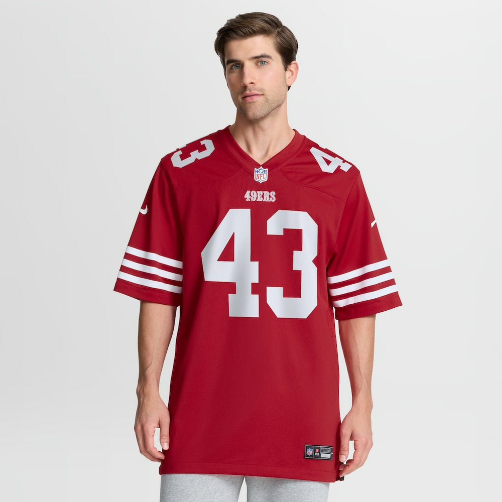 Messiah Swinson  Team Game Jersey - San Francisco 49ers Jerseys