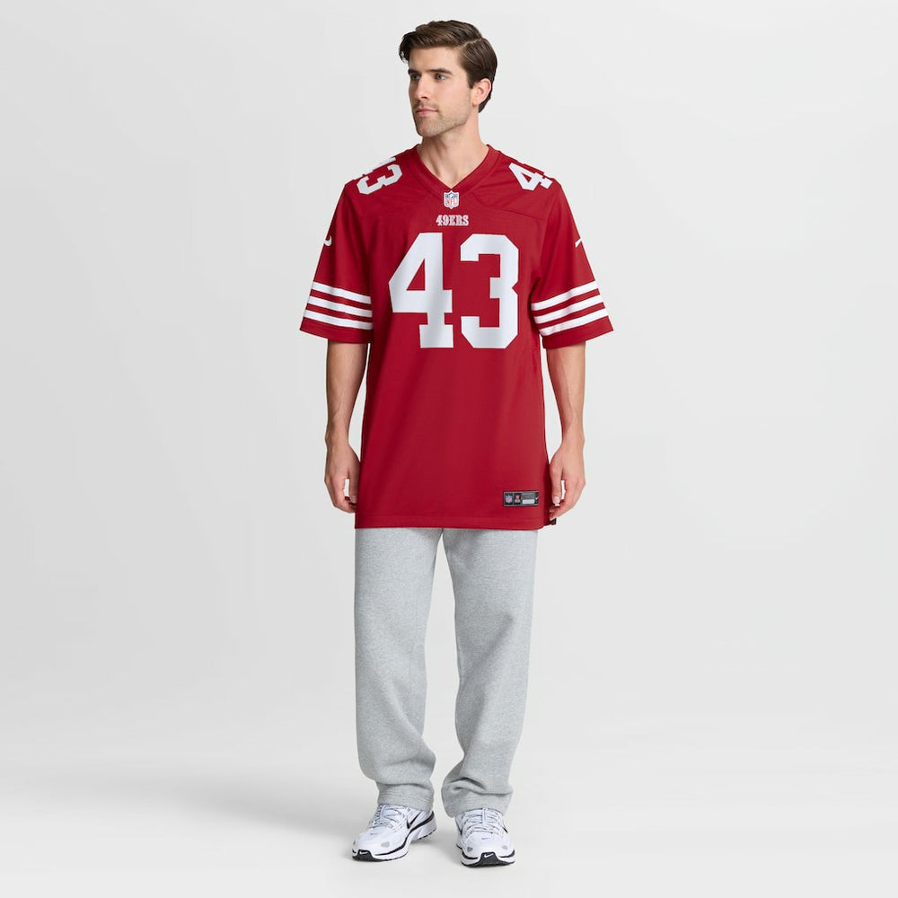 Messiah Swinson  Team Game Jersey - San Francisco 49ers Jerseys