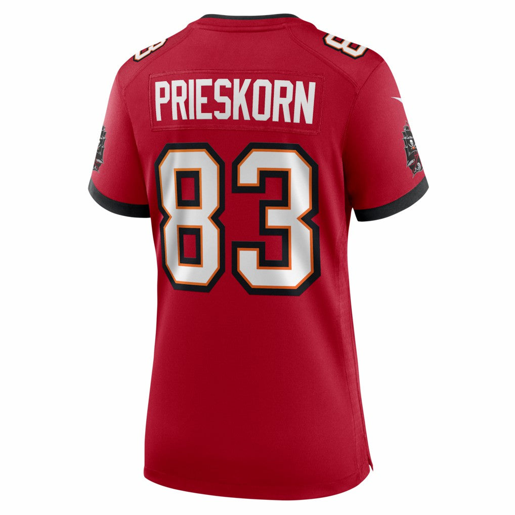 Caden Prieskorn  Women's Team Game Jersey - Tampa Bay Buccaneers Jerseys