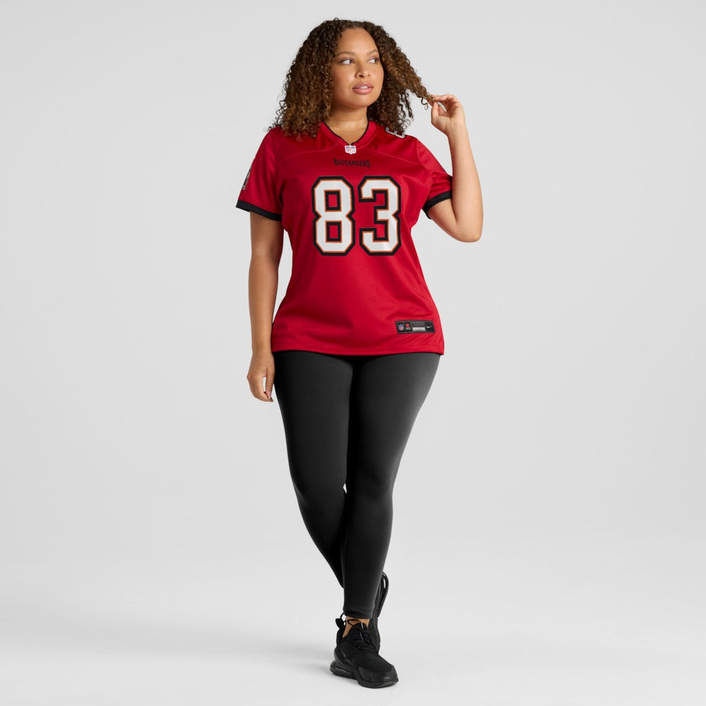Caden Prieskorn  Women's Team Game Jersey - Tampa Bay Buccaneers Jerseys