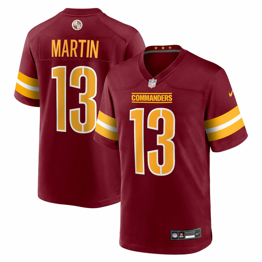 Tay Martin  Team Game Jersey - Washington Commanders Jerseys
