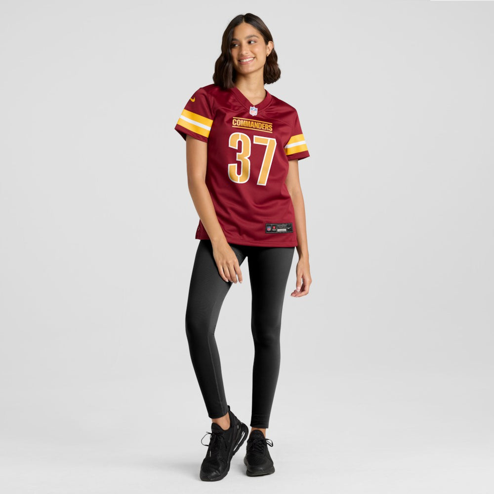 Car'lin Vigers  Women's Team Game Jersey - Washington Commanders Jerseys