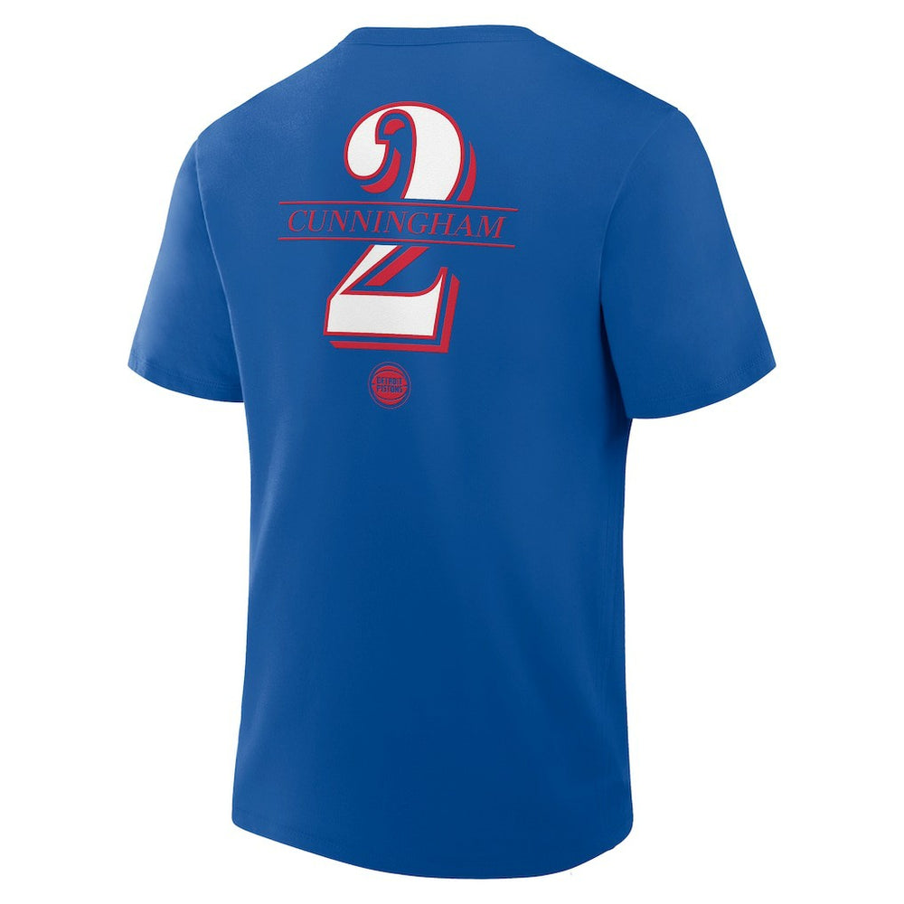 Fanatics Cade Cunningham Detroit Pistons In The Paint Name & Number T-Shirt sale