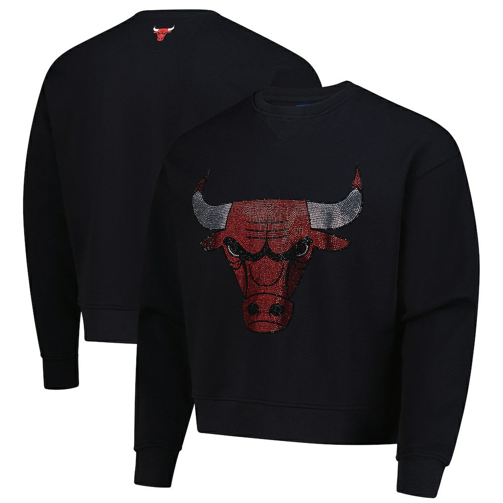 Chicago Bulls Terez Unisex Oversized Gemstone Logo Sweatshirt