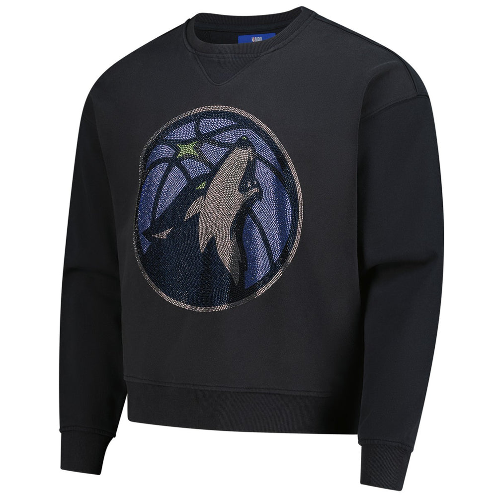 Minnesota Timberwolves Terez Unisex Oversized Gemstone Logo Sweatshirt