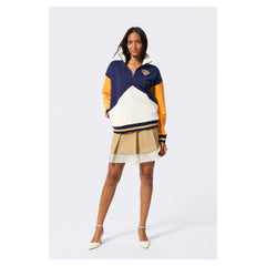 New York Knicks Terez Unisex Colorblock Quarter-Zip Pullover