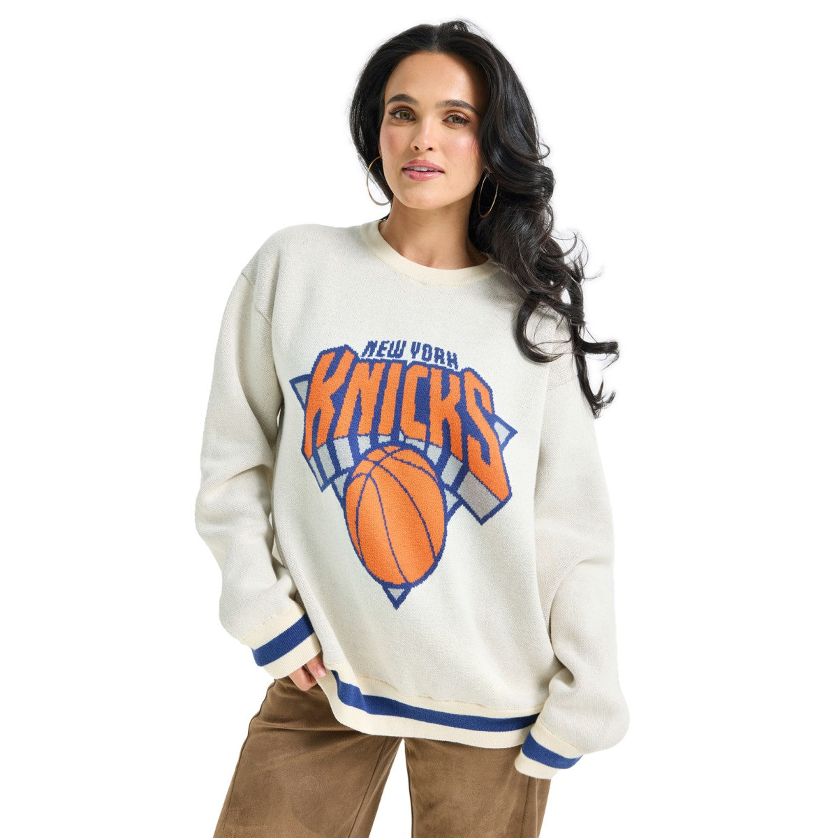 New York Knicks Terez Unisex Oversized Sweater