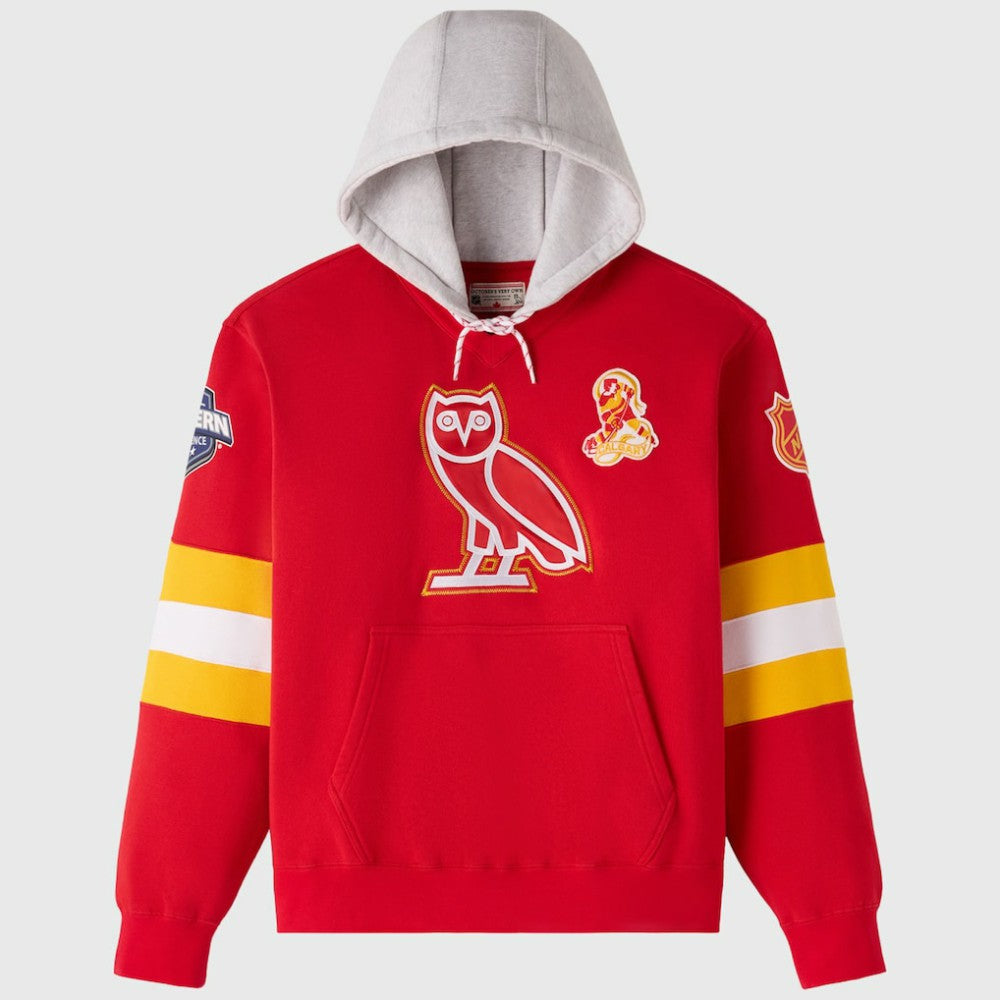 NHL Calgary Flames OVO x NHL Fleece Hoodie