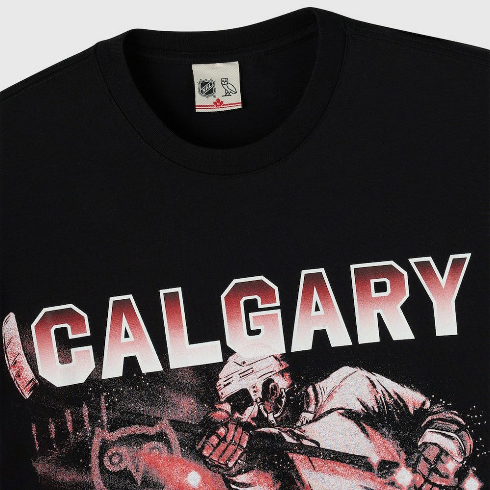 NHL Calgary Flames OVO x NHL Graphic T-Shirt