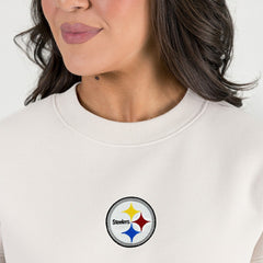 Gameday Couture Women's Power Move Stadium Premium Drop Shoulder Sweatshirt - Pittsburgh Steelers Sweatshirts