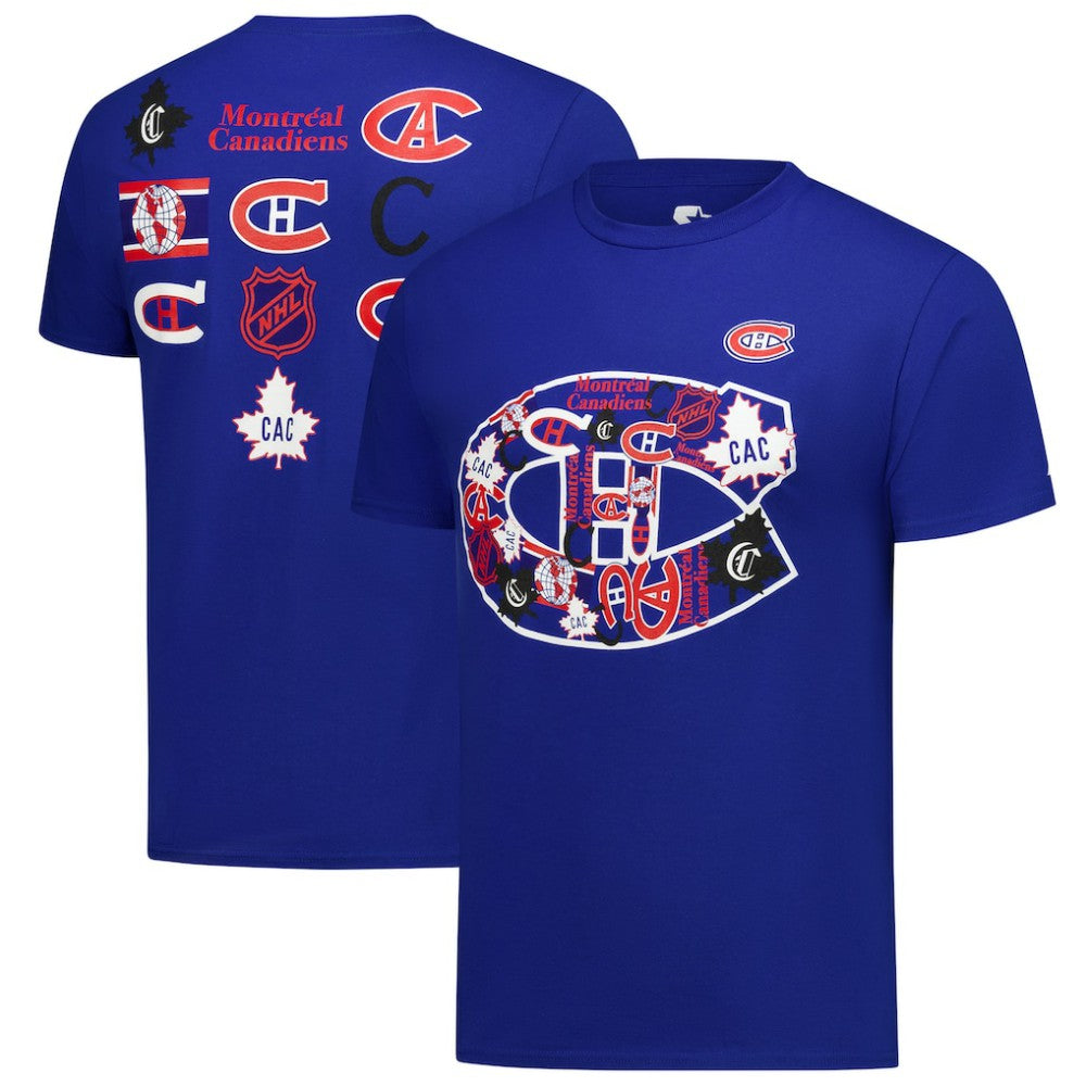 NHL Montreal Canadiens Starter Logo Collage T-Shirt