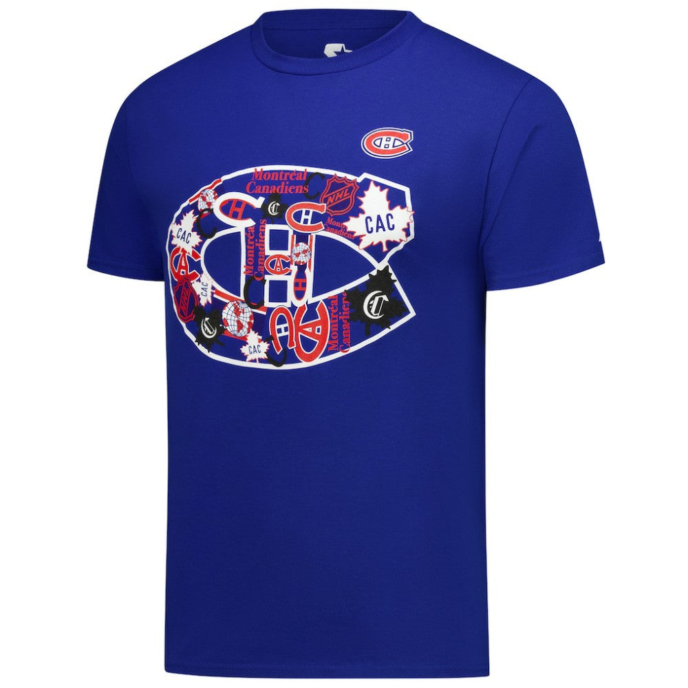 NHL Montreal Canadiens Starter Logo Collage T-Shirt